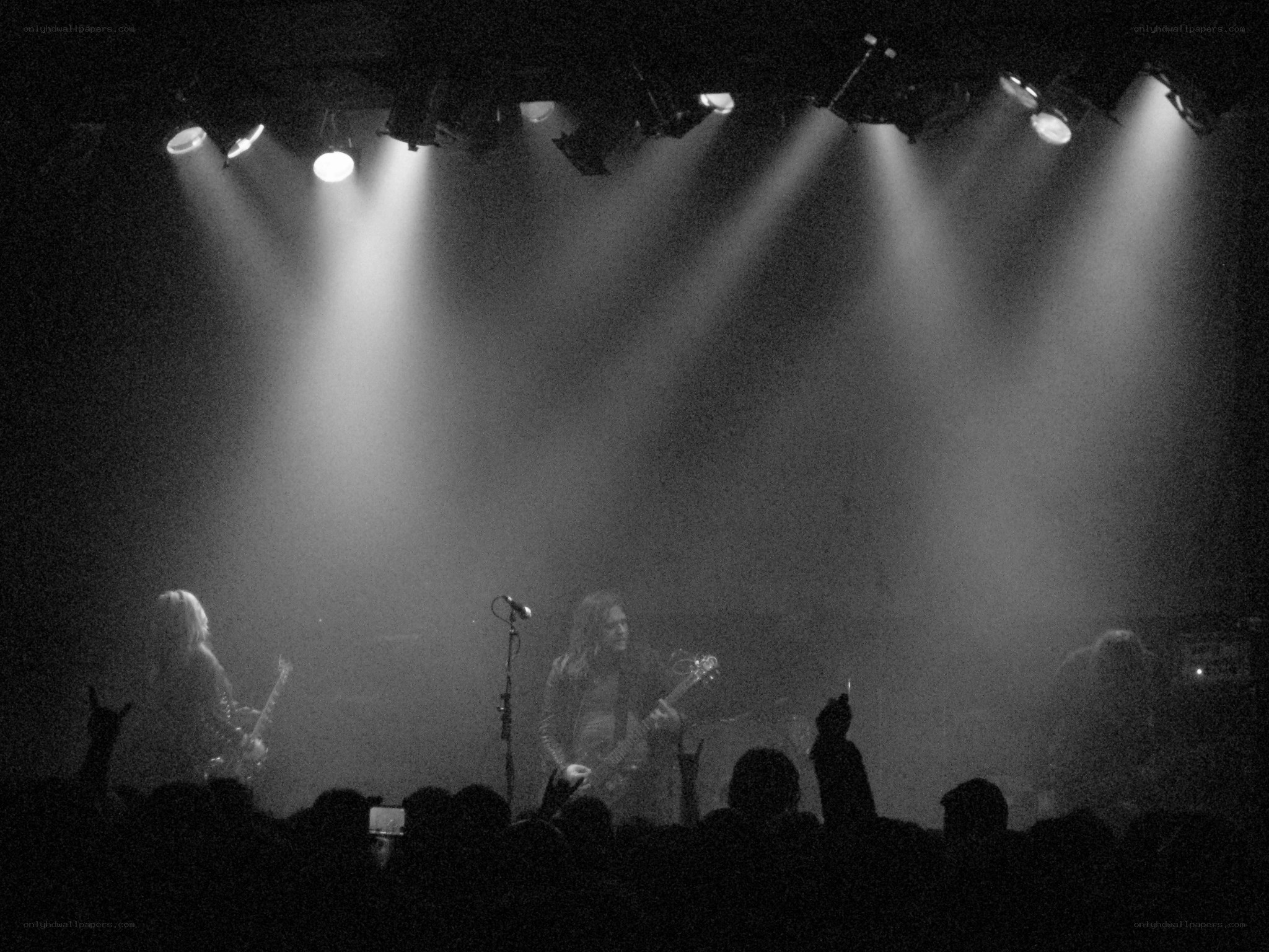 band performing on stage