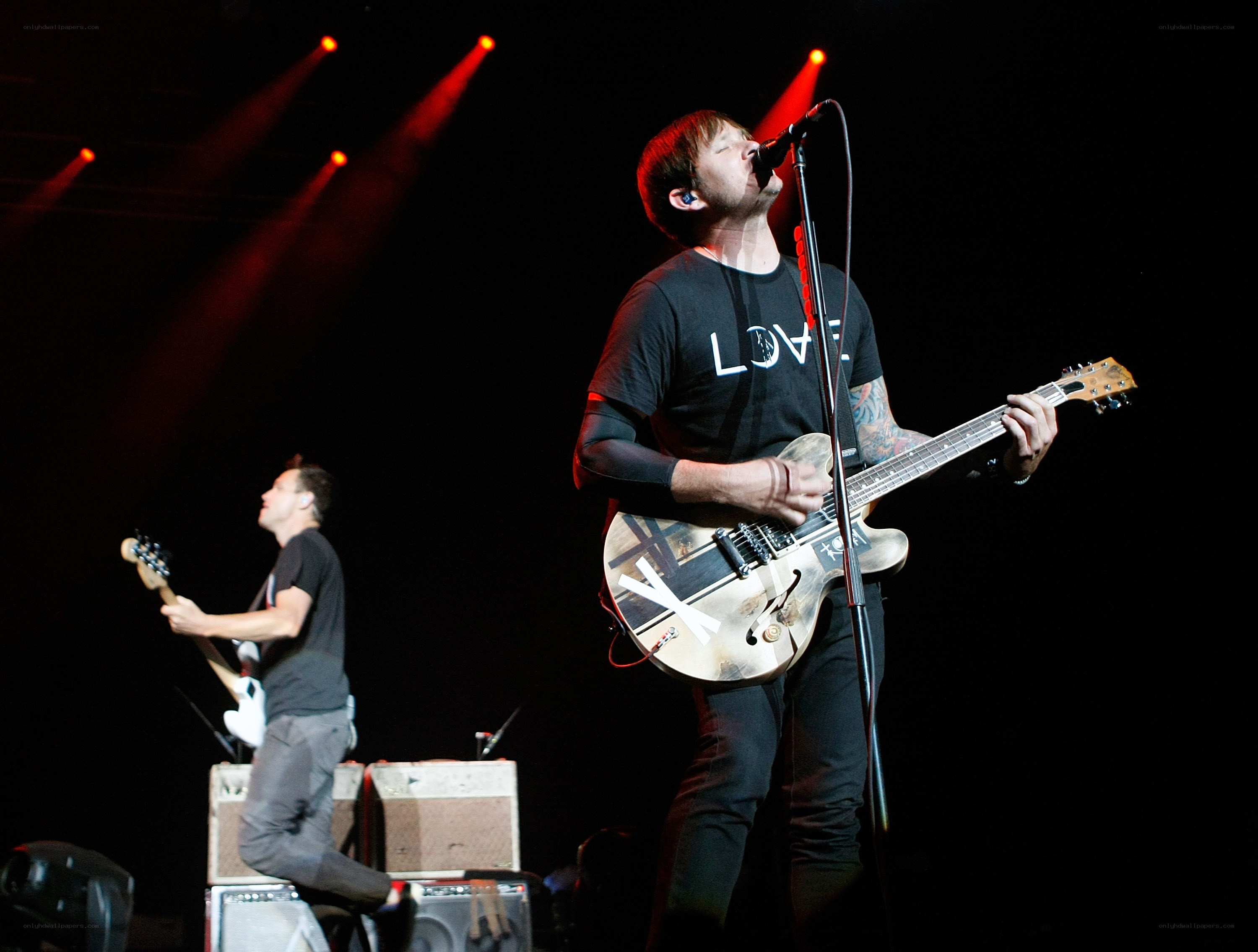 band performing on stage