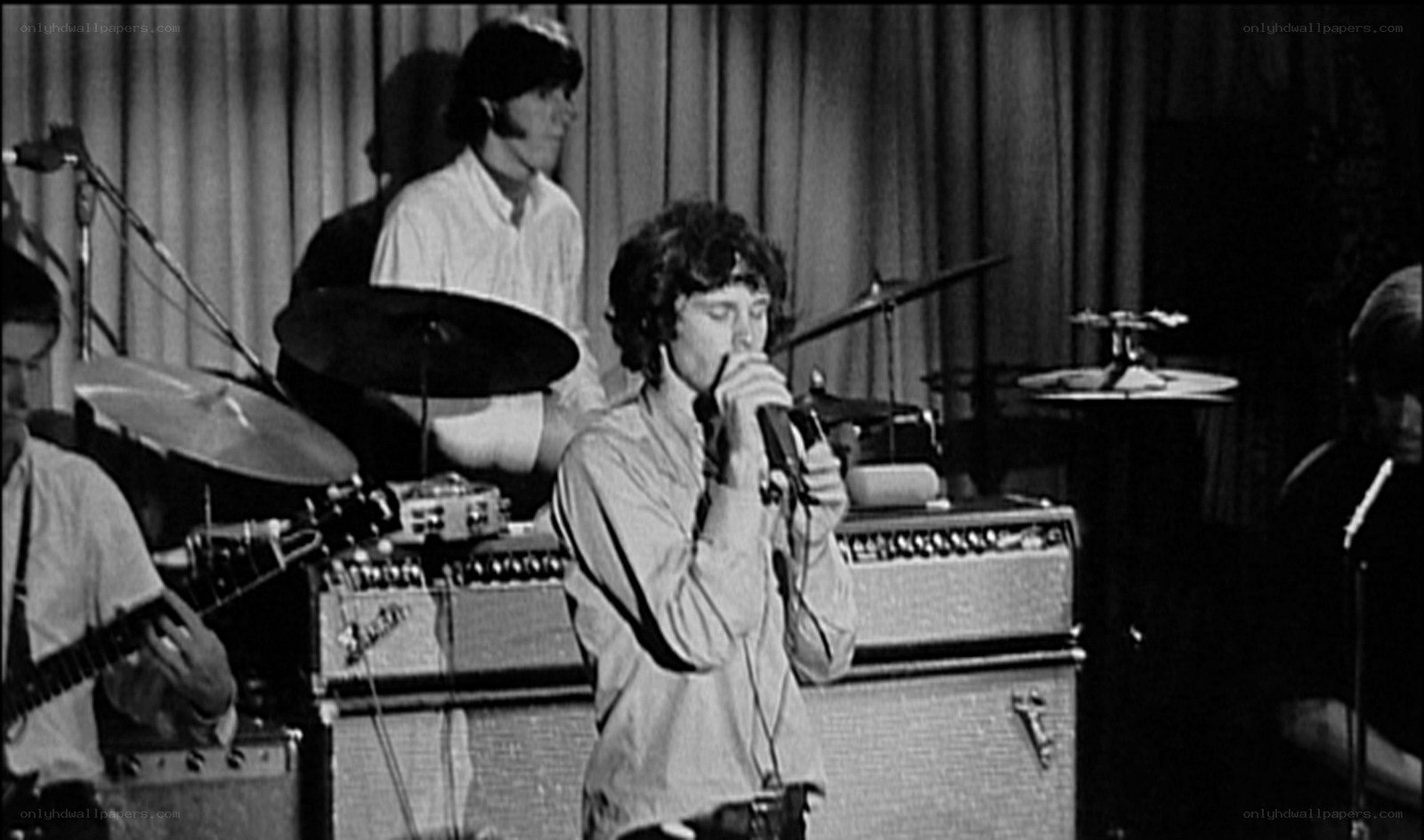 band performing on stage
