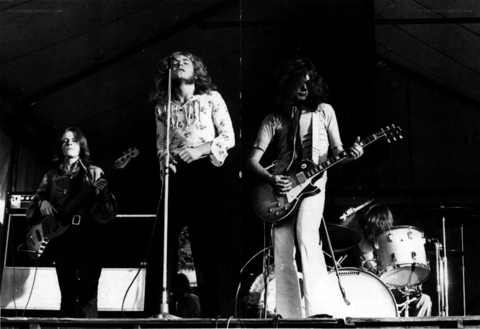 band performing on stage