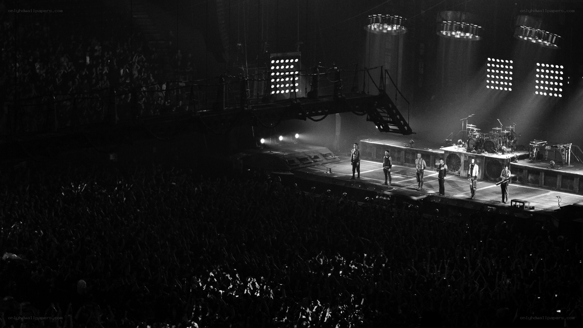 band performing on stage