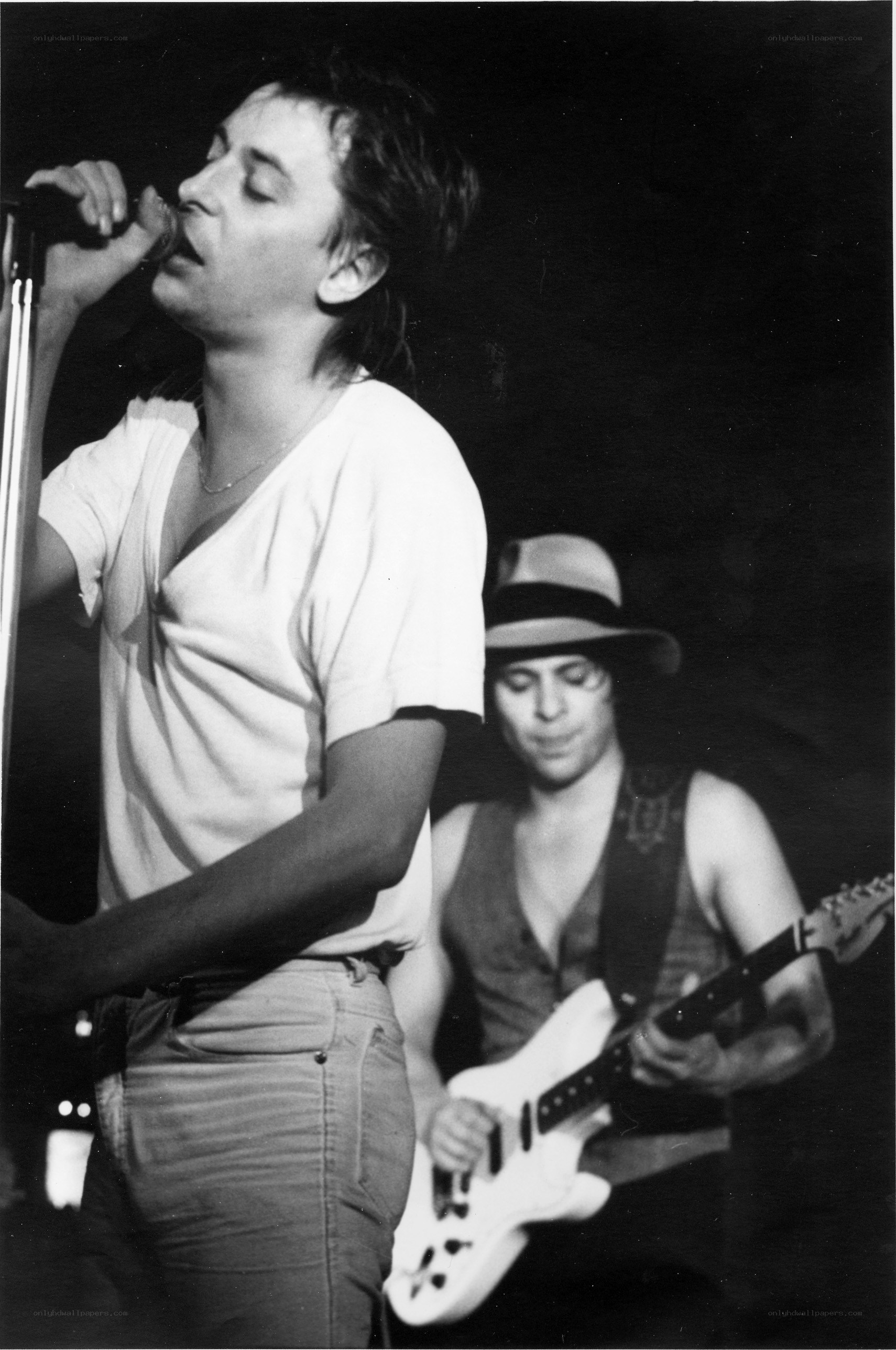 band performing on stage