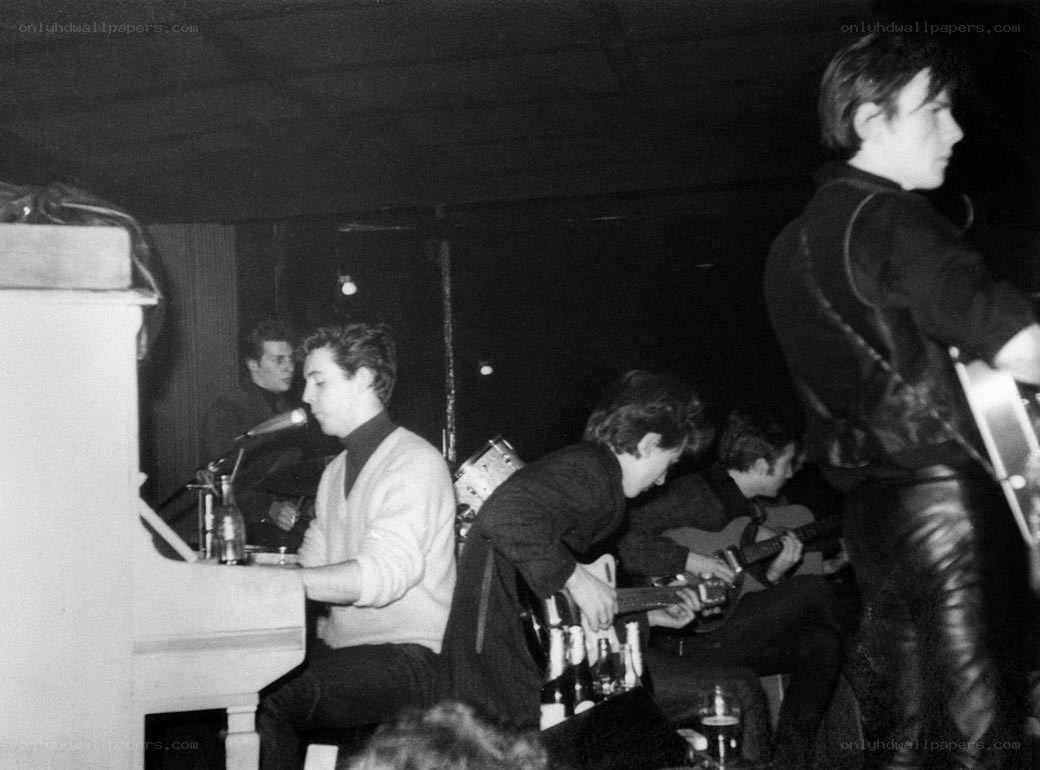 Band performing on stage