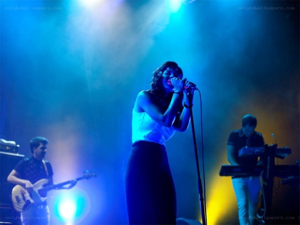 band performing on stage