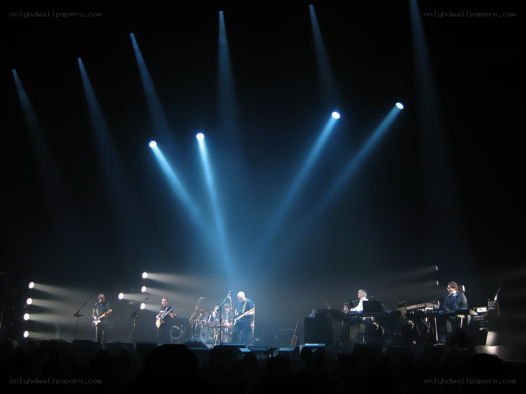 band performing on stage