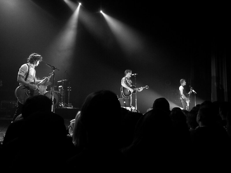 band performing on stage