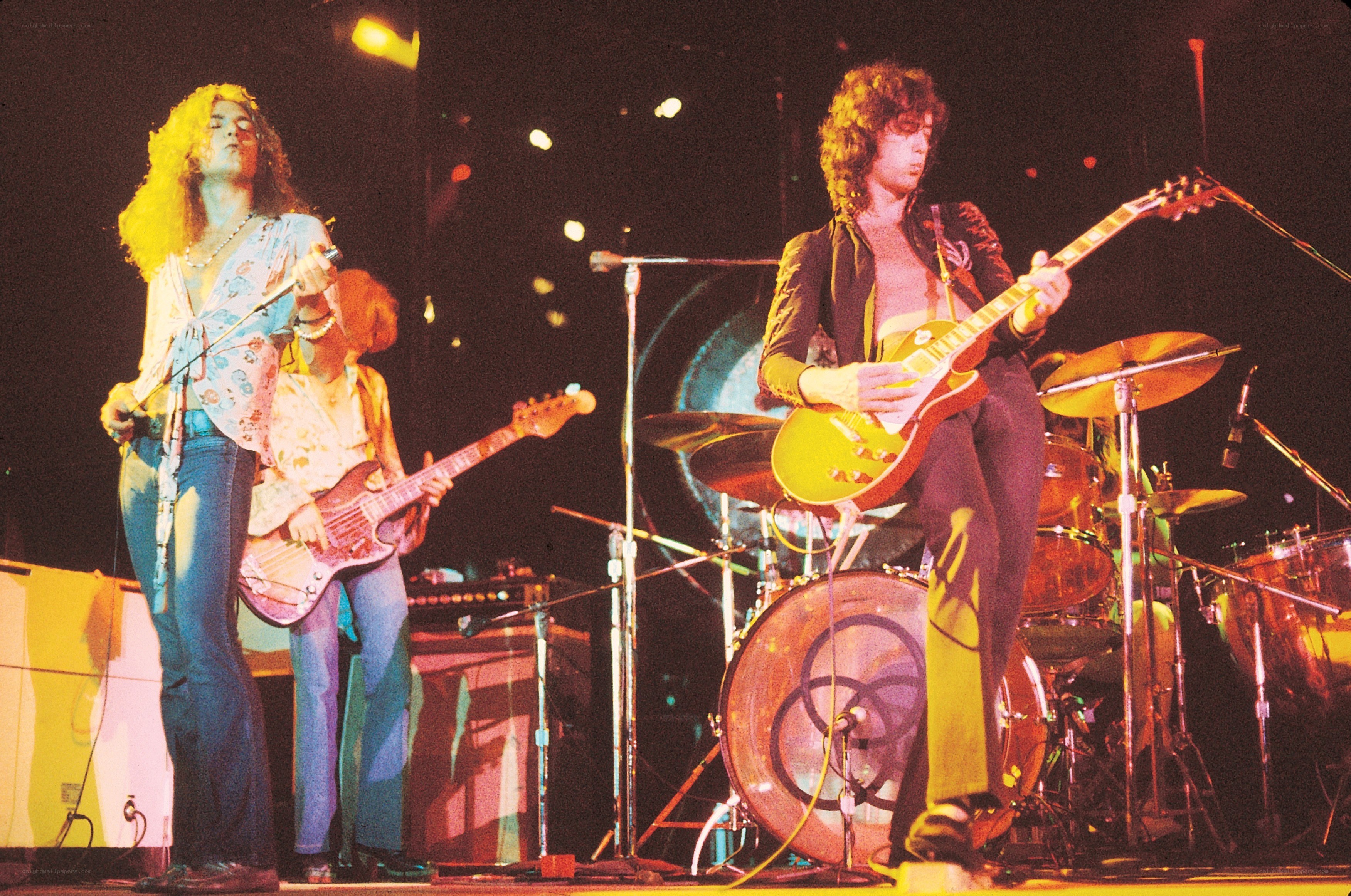 Band performing on stage