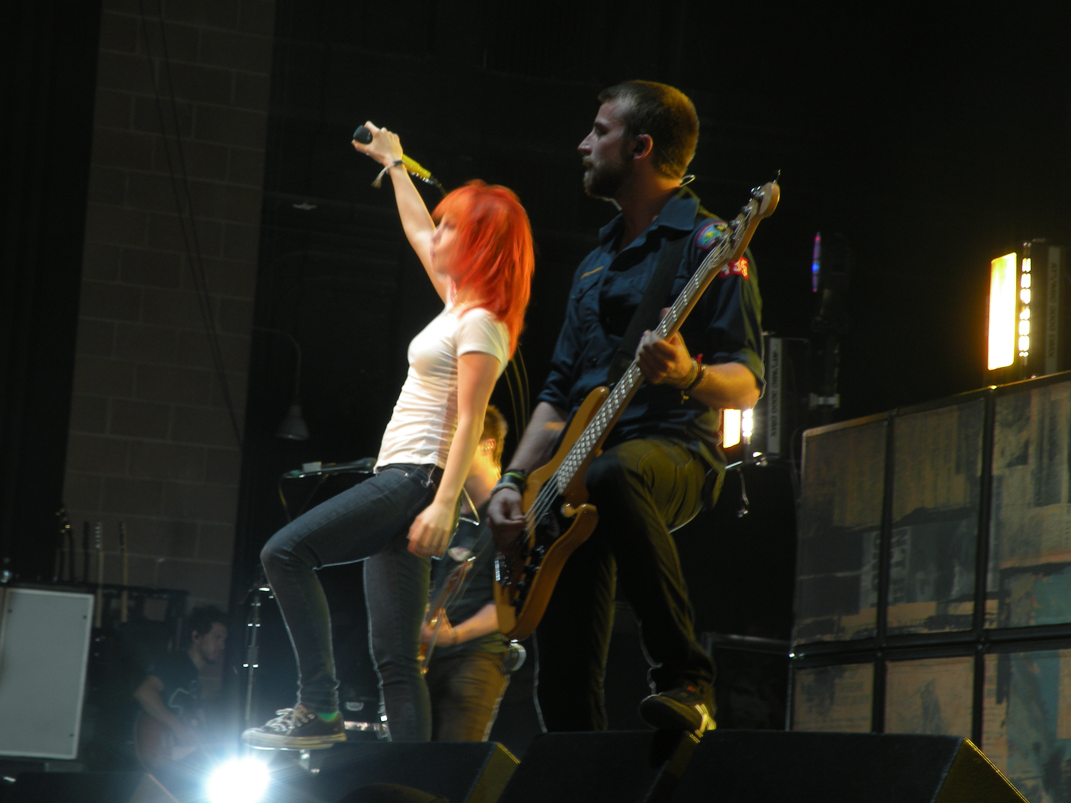 band performing on stage