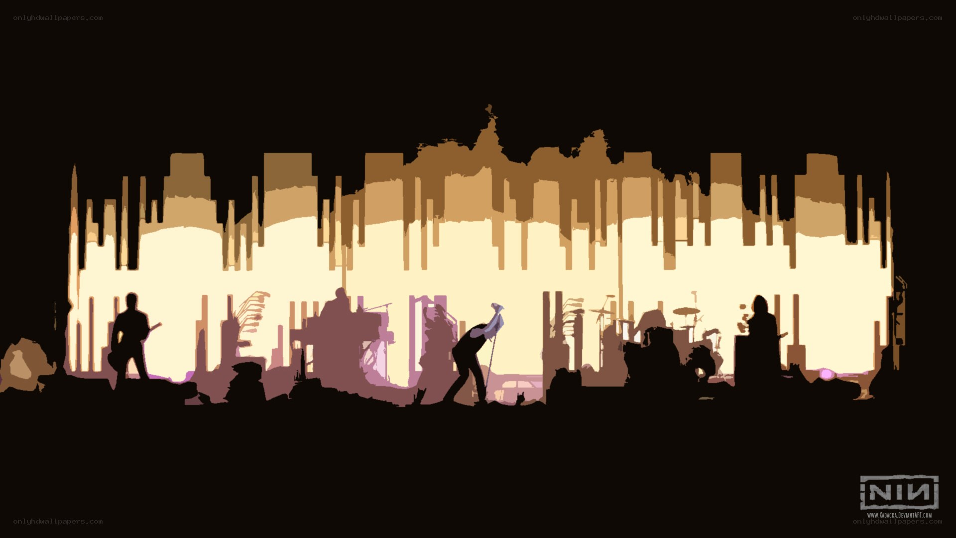 band performing on stage