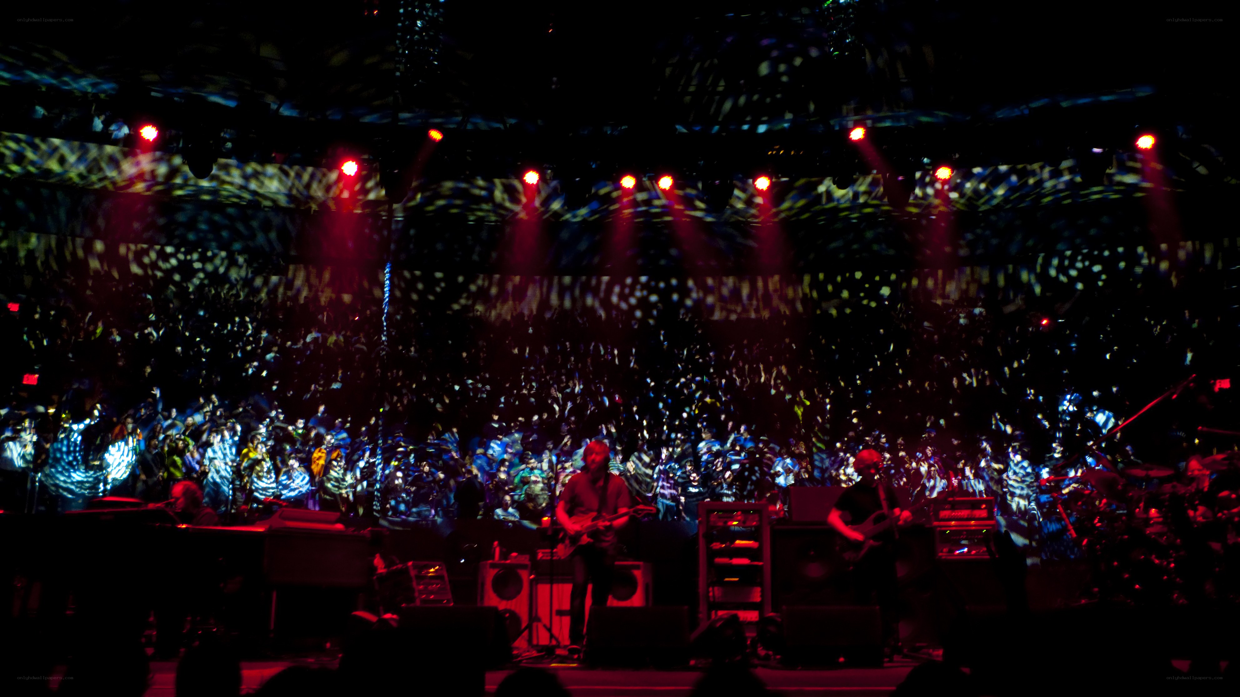 band performing on stage