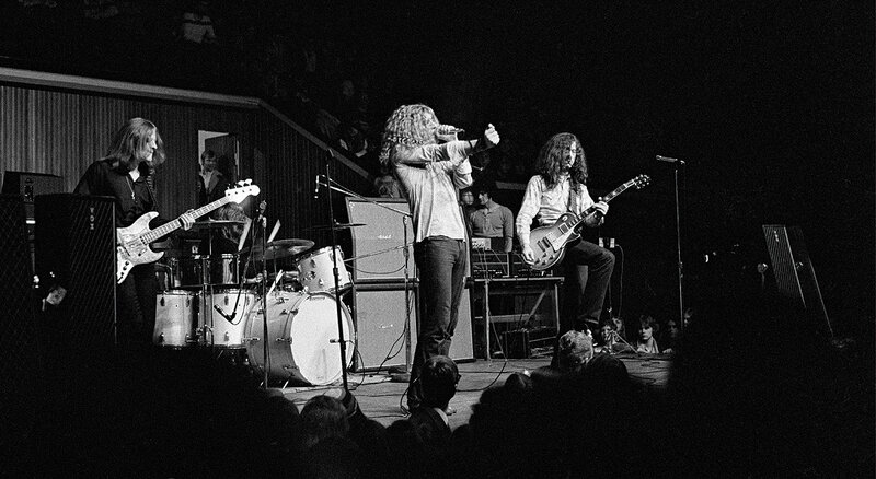 band performing on stage