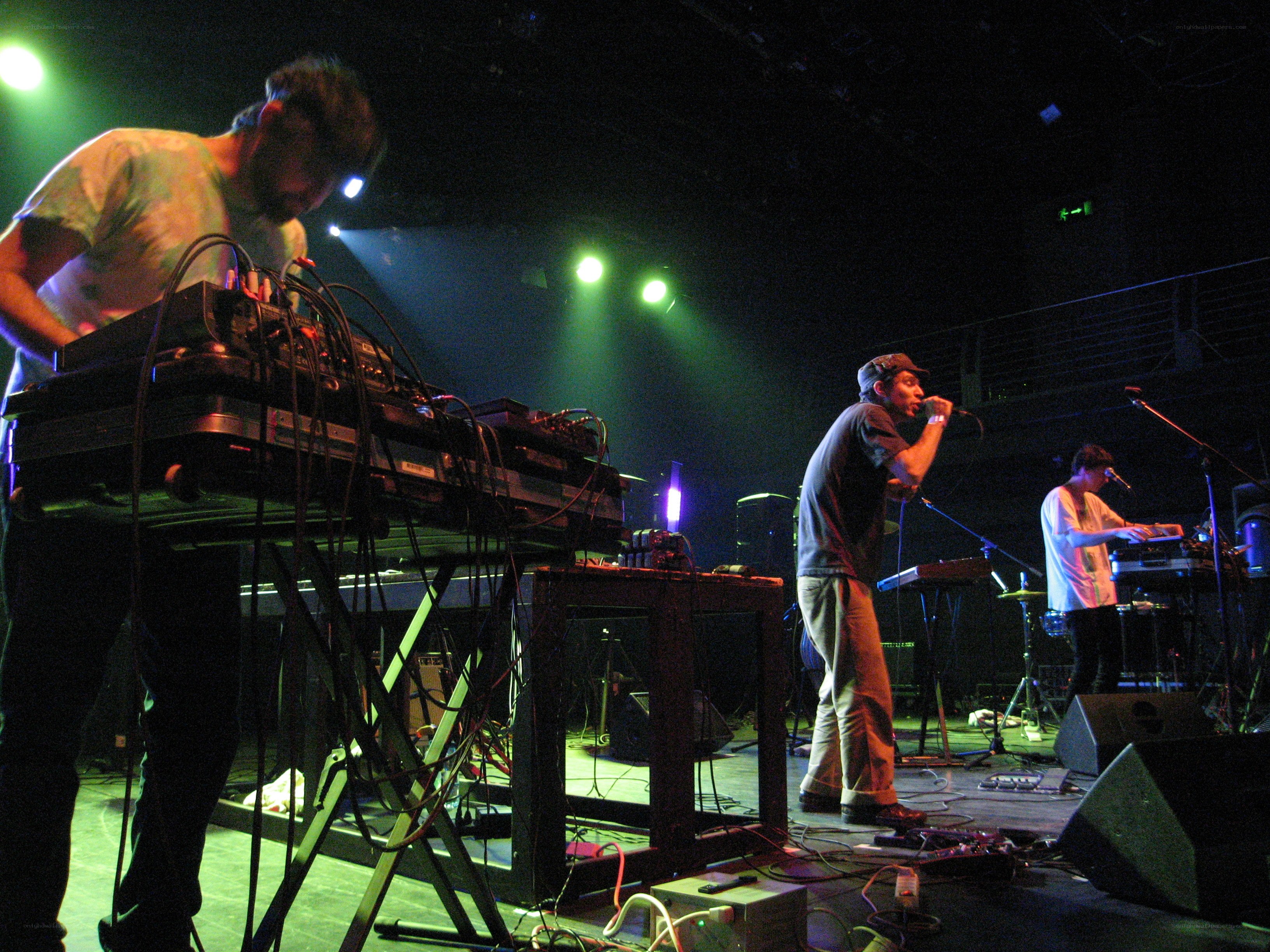 band performing on stage