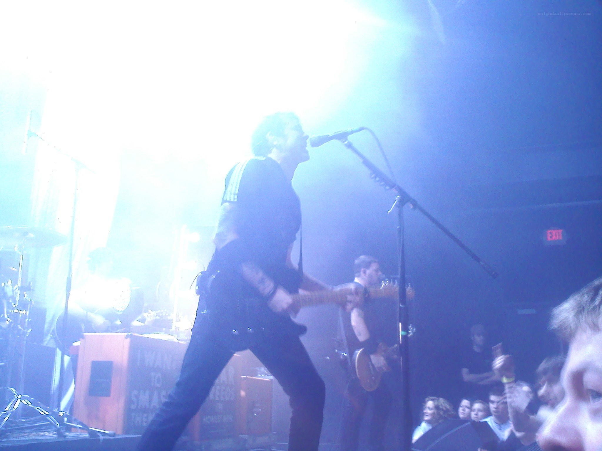 band performing on stage