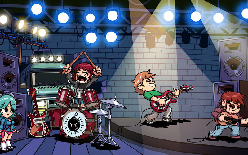 band performing on stage