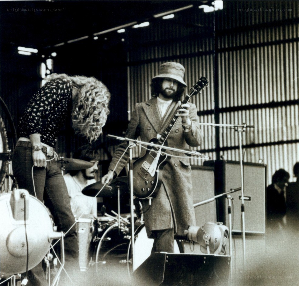 Band performing on stage