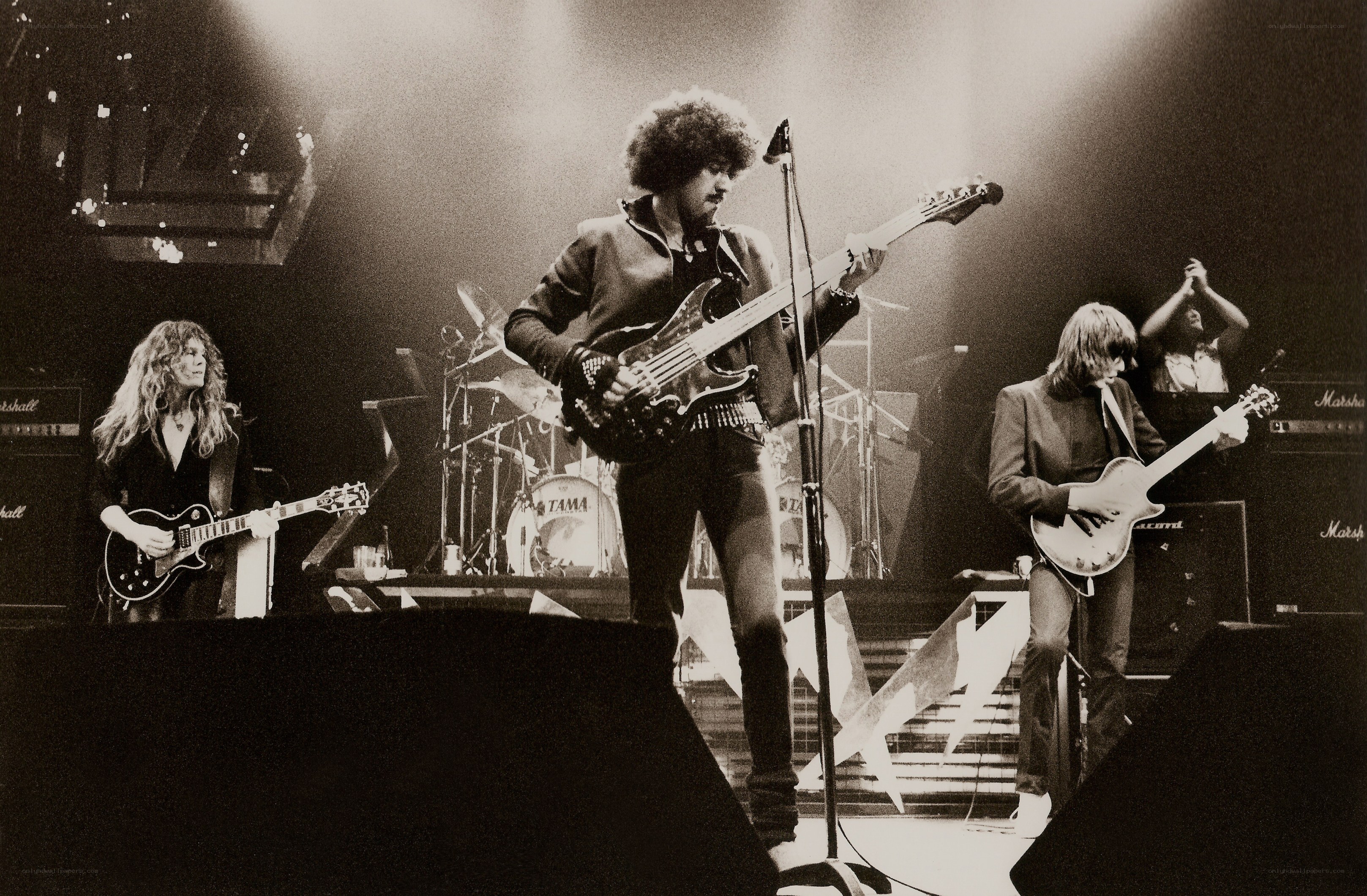 band performing on stage