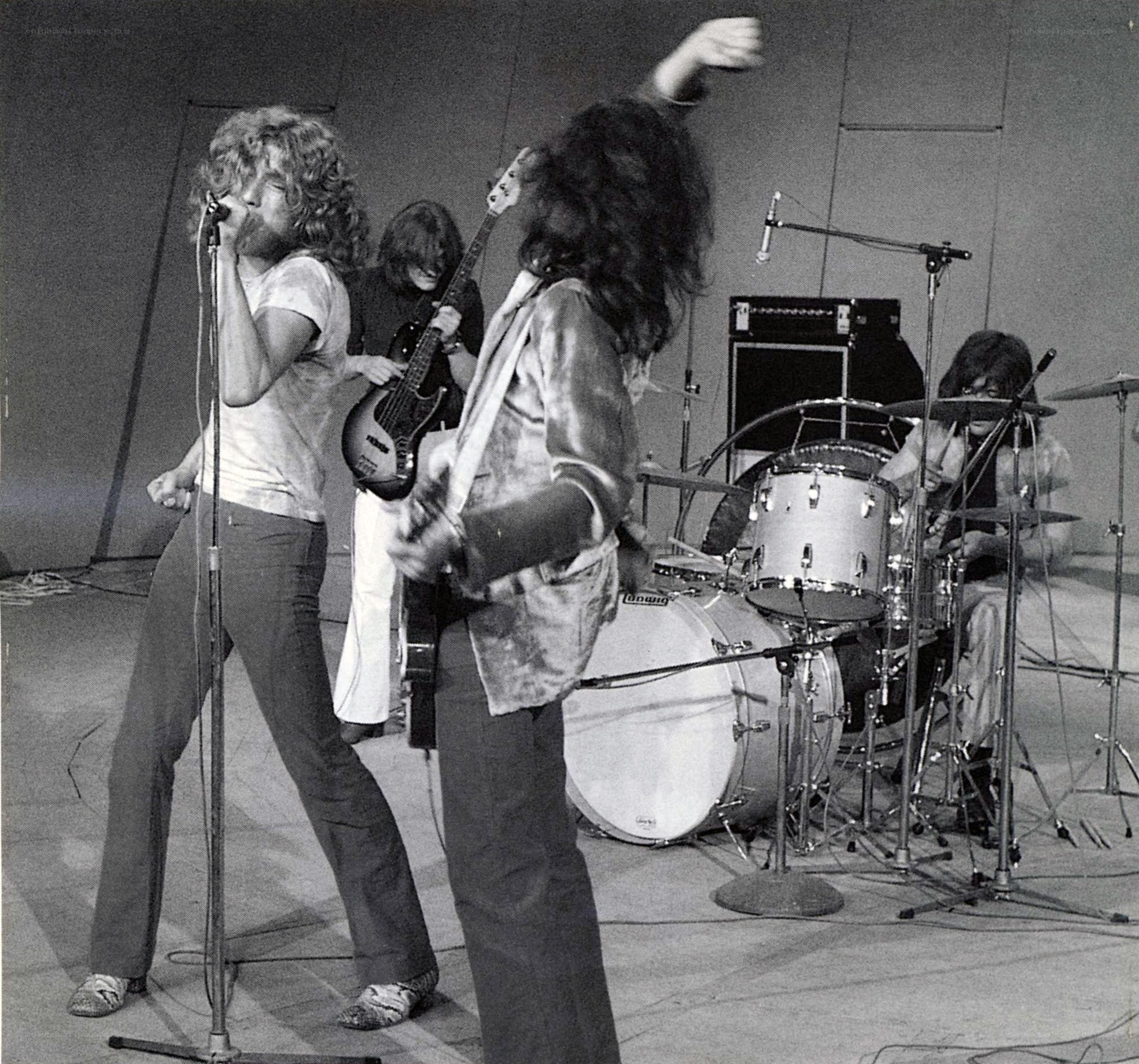 Band performing on stage