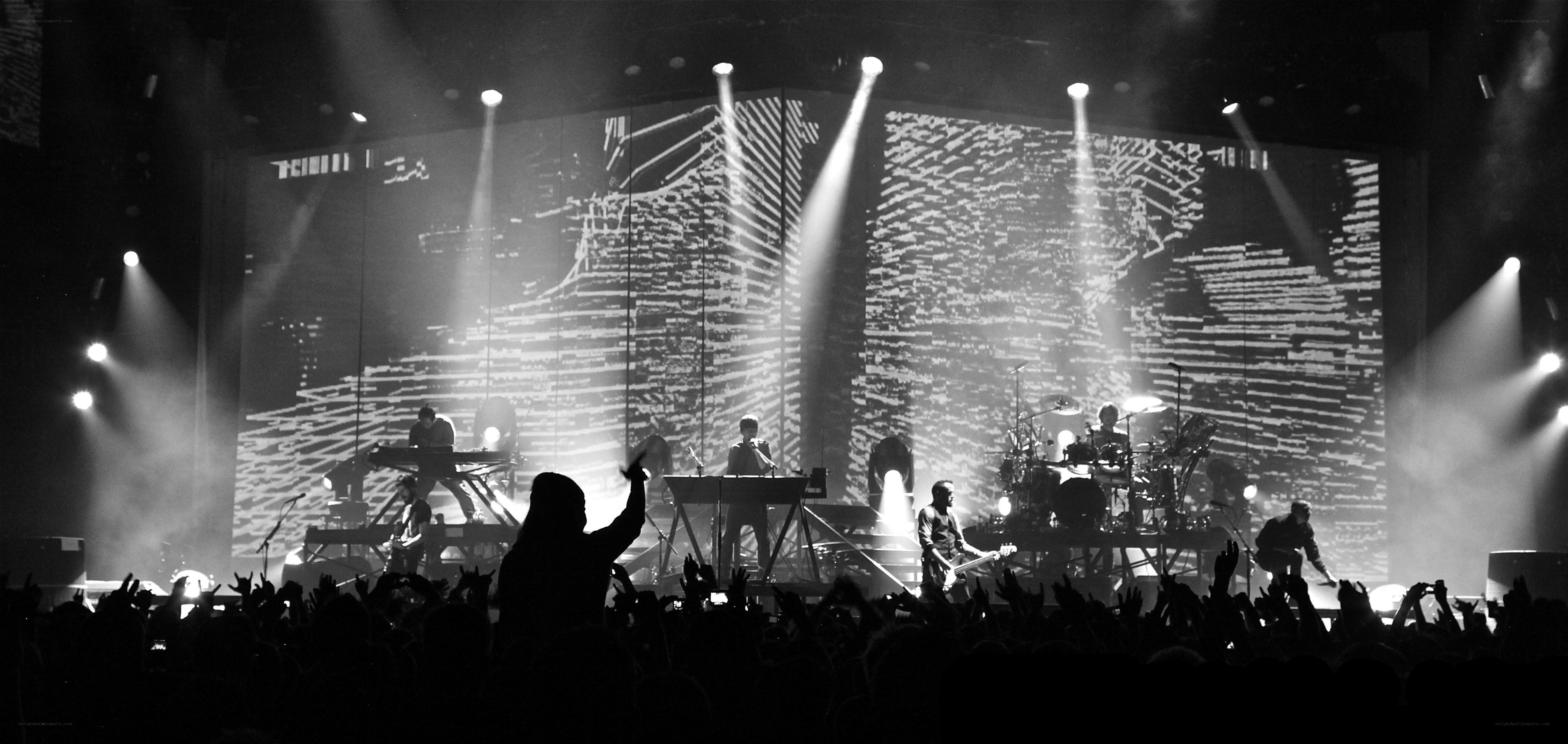 band performing on stage