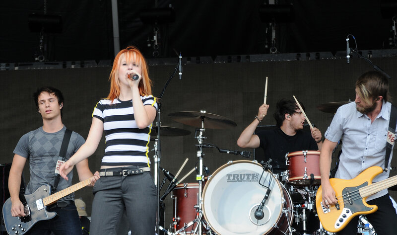 band performing on stage