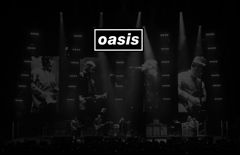 Band Performing on Stage — Black, Dramatic, Night, Photograph, Concert