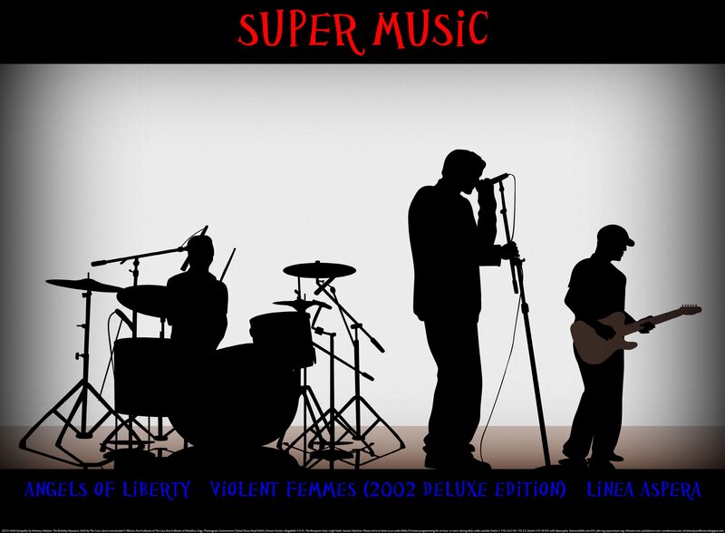 Band Performing on Stage — Black, Dramatic, Vector Art