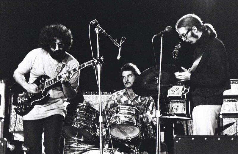 Band Performing on Stage — Black, Focused, Night