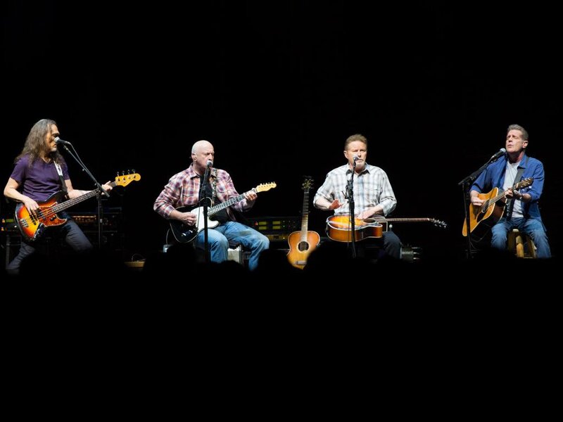 Band Performing on Stage — Black, Focused