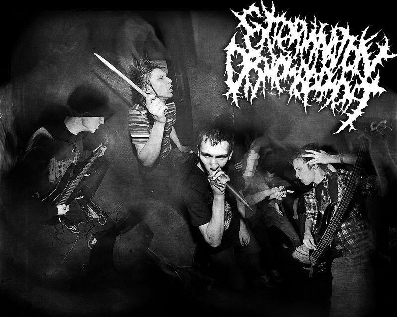 Band Performing on Stage — Black, Intense