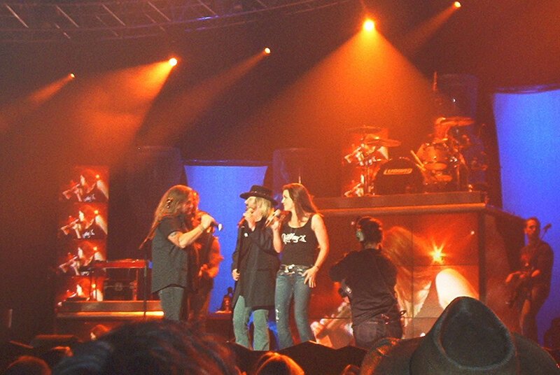 Band Performing on Stage — Orange
