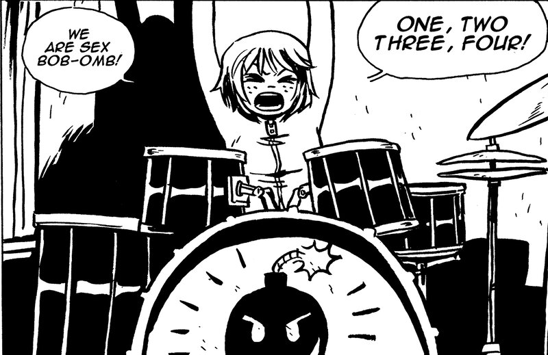 band performs on drums