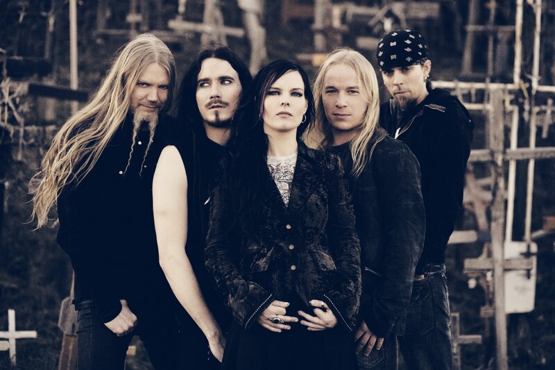 band photo of five members