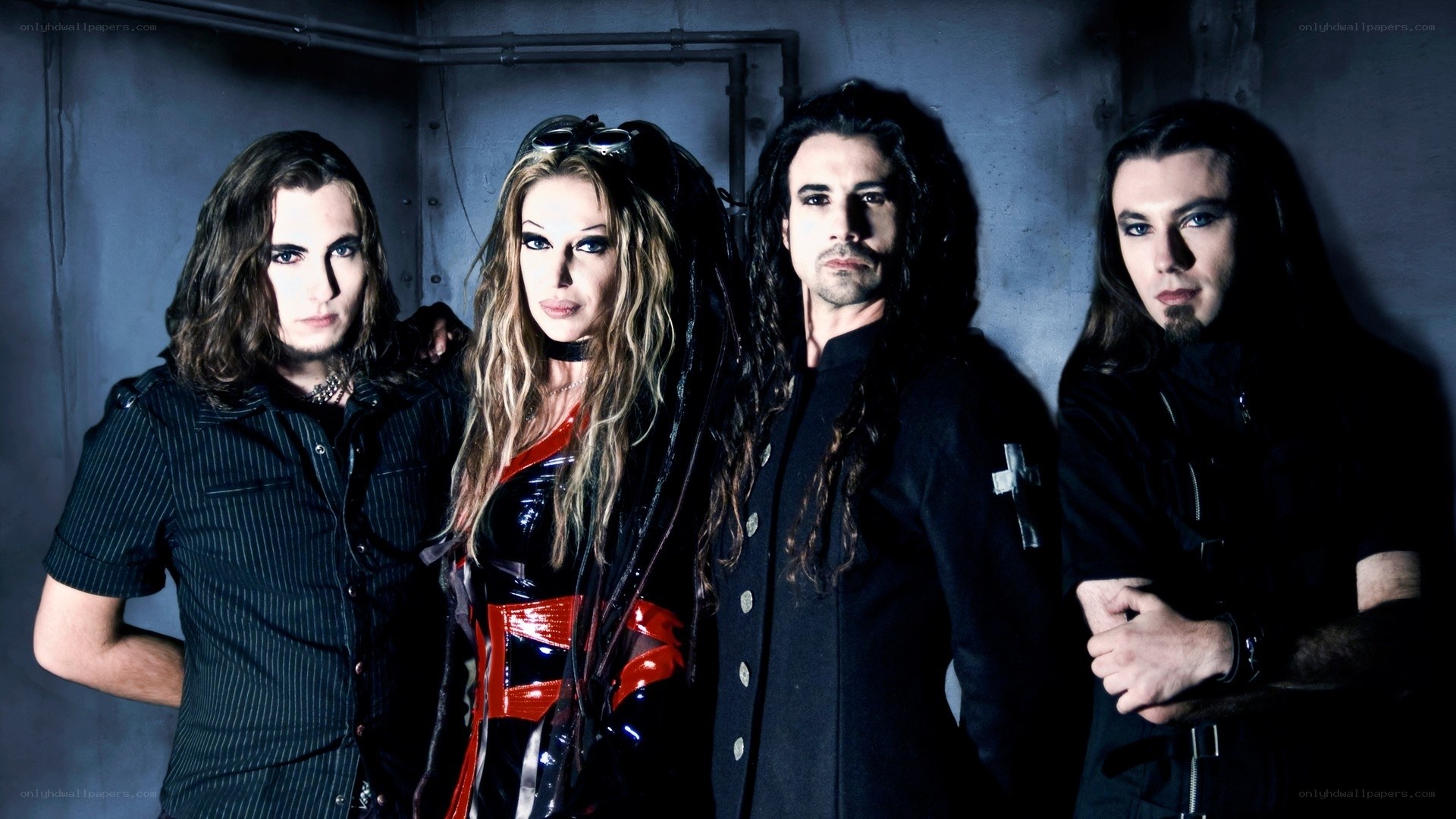 band photo of four members