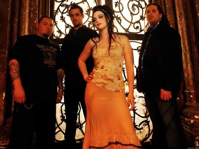 band photo with female lead