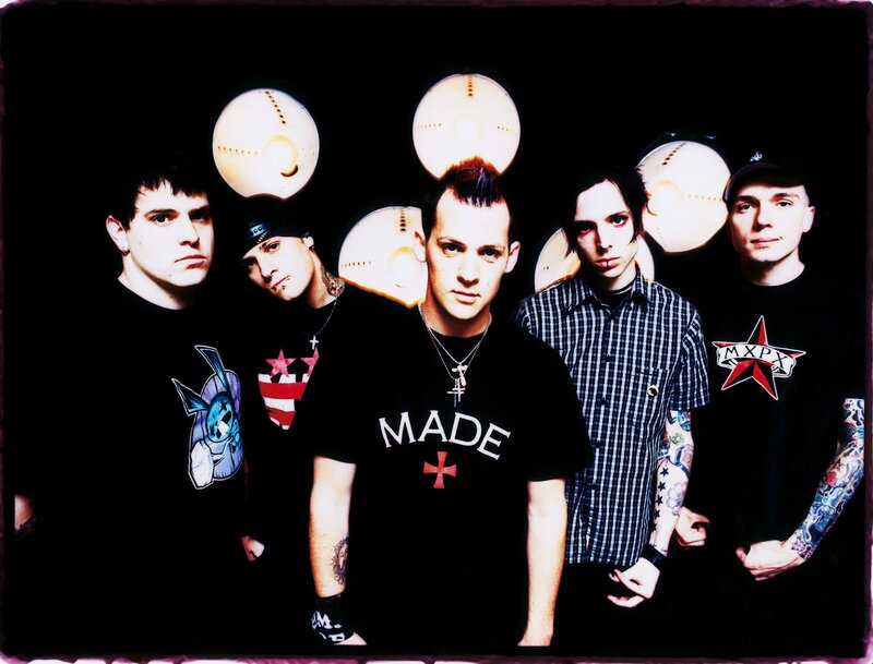 band photo with glowing orbs