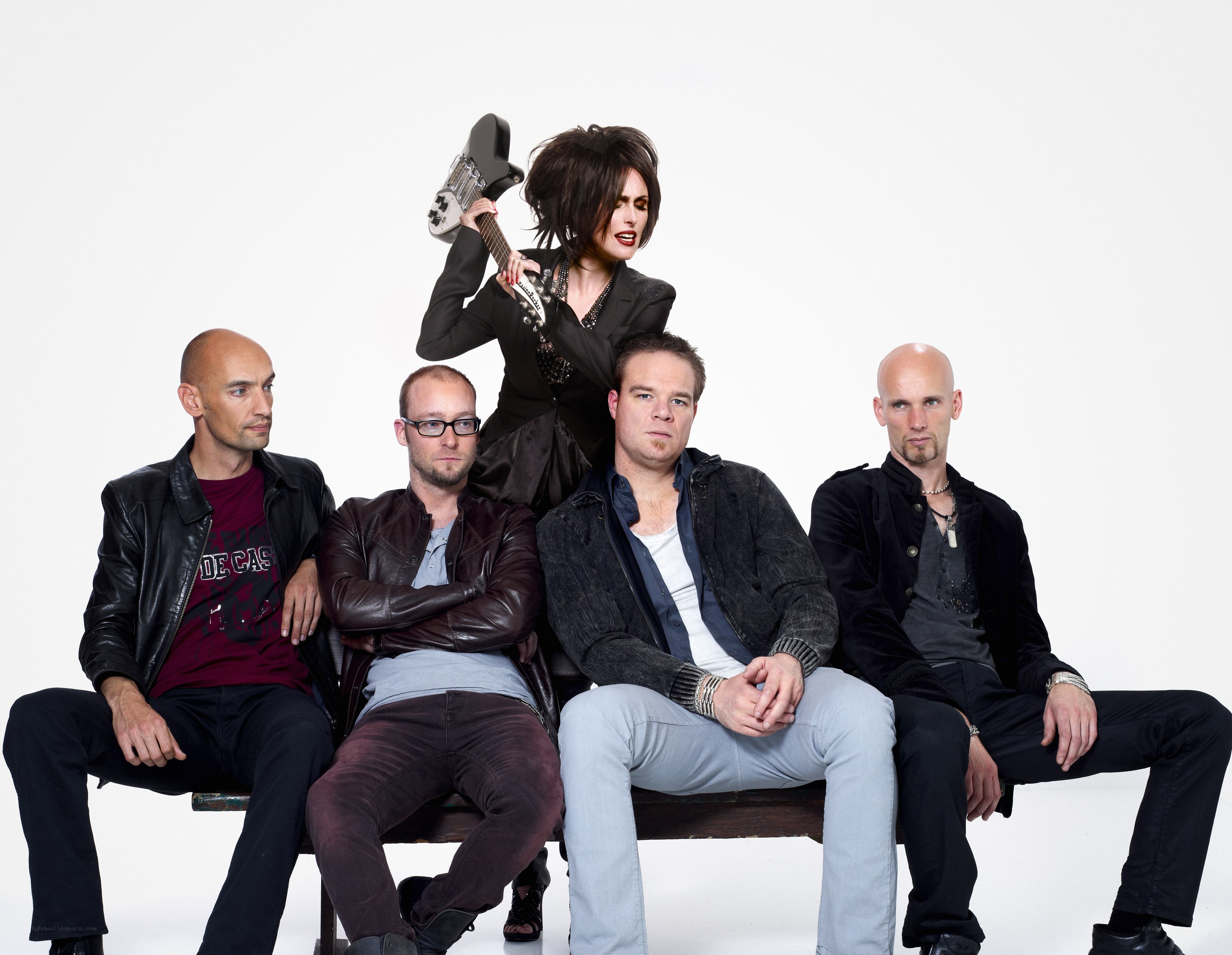 band photo with guitarist