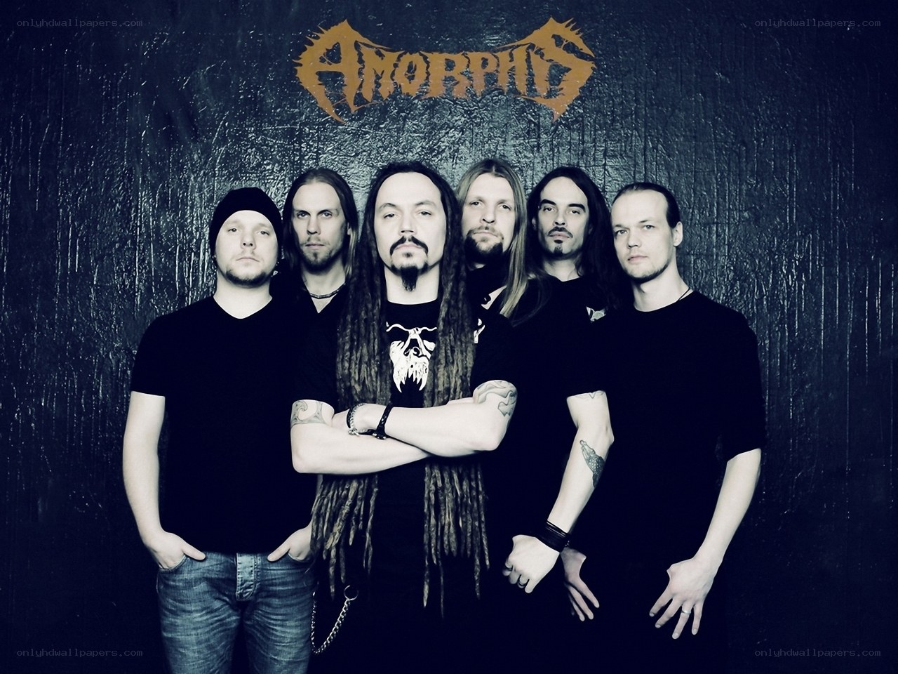 band photo with logo
