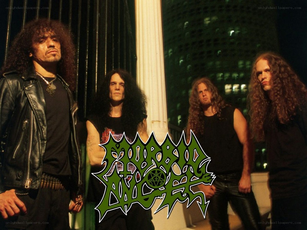 band photo with logo overlay