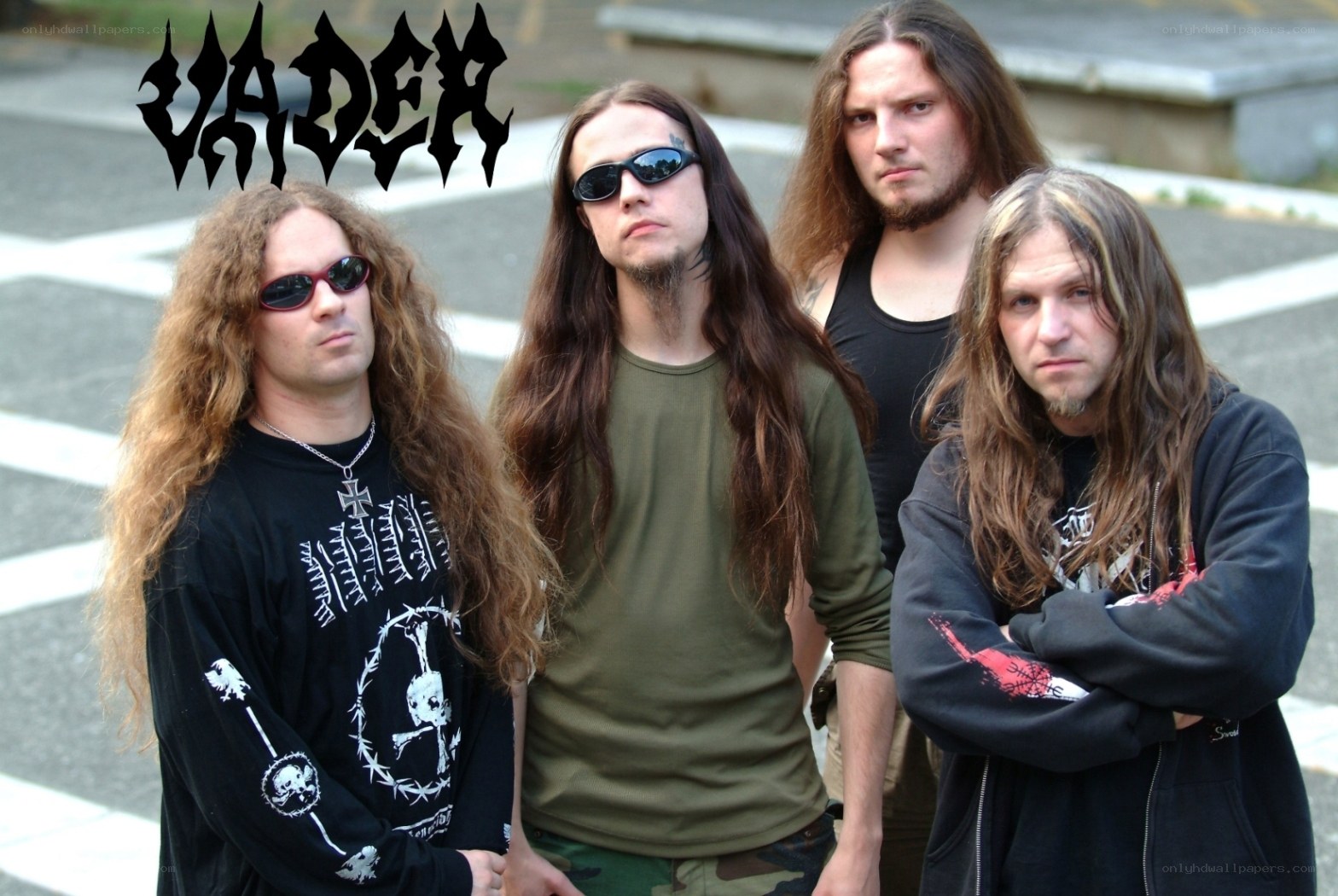 band photo with logo