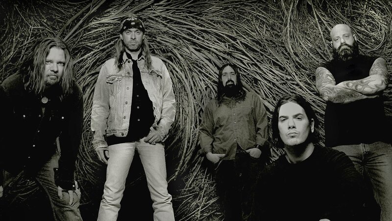band photo with twigs background
