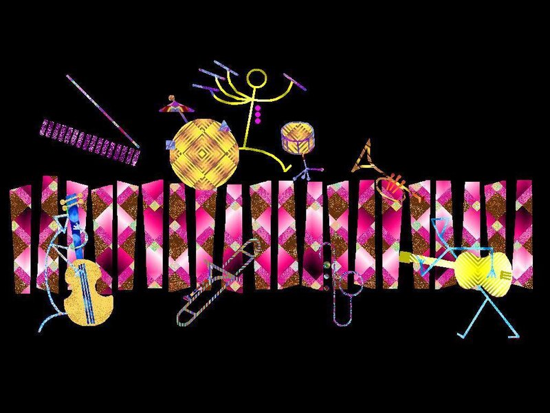 Band Playing Instruments