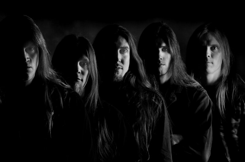 band portrait in black and white