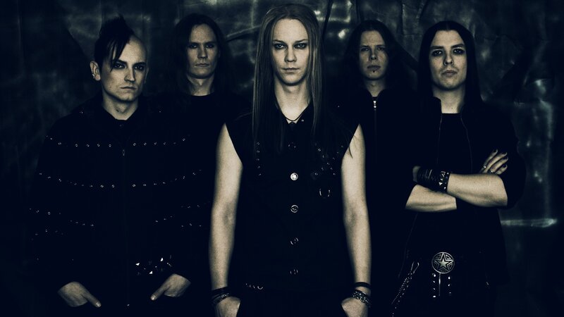 band portrait in dark setting
