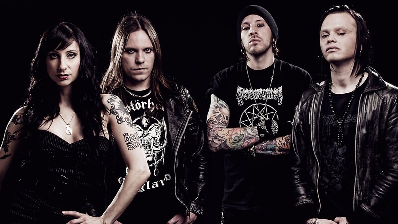 band portrait with tattoos
