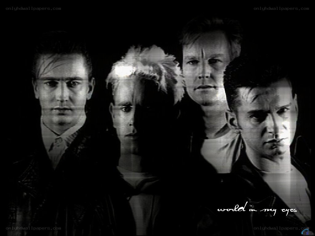 band portrait with text