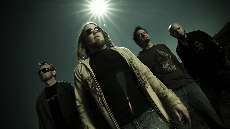 band under bright light