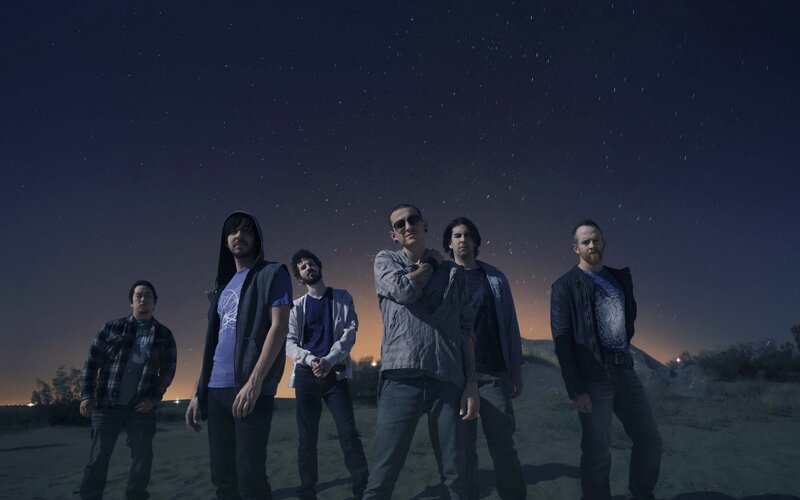 band under starry sky