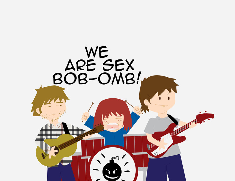 band with bomb logo