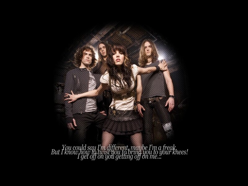 Band with Female Lead — Black, Dramatic
