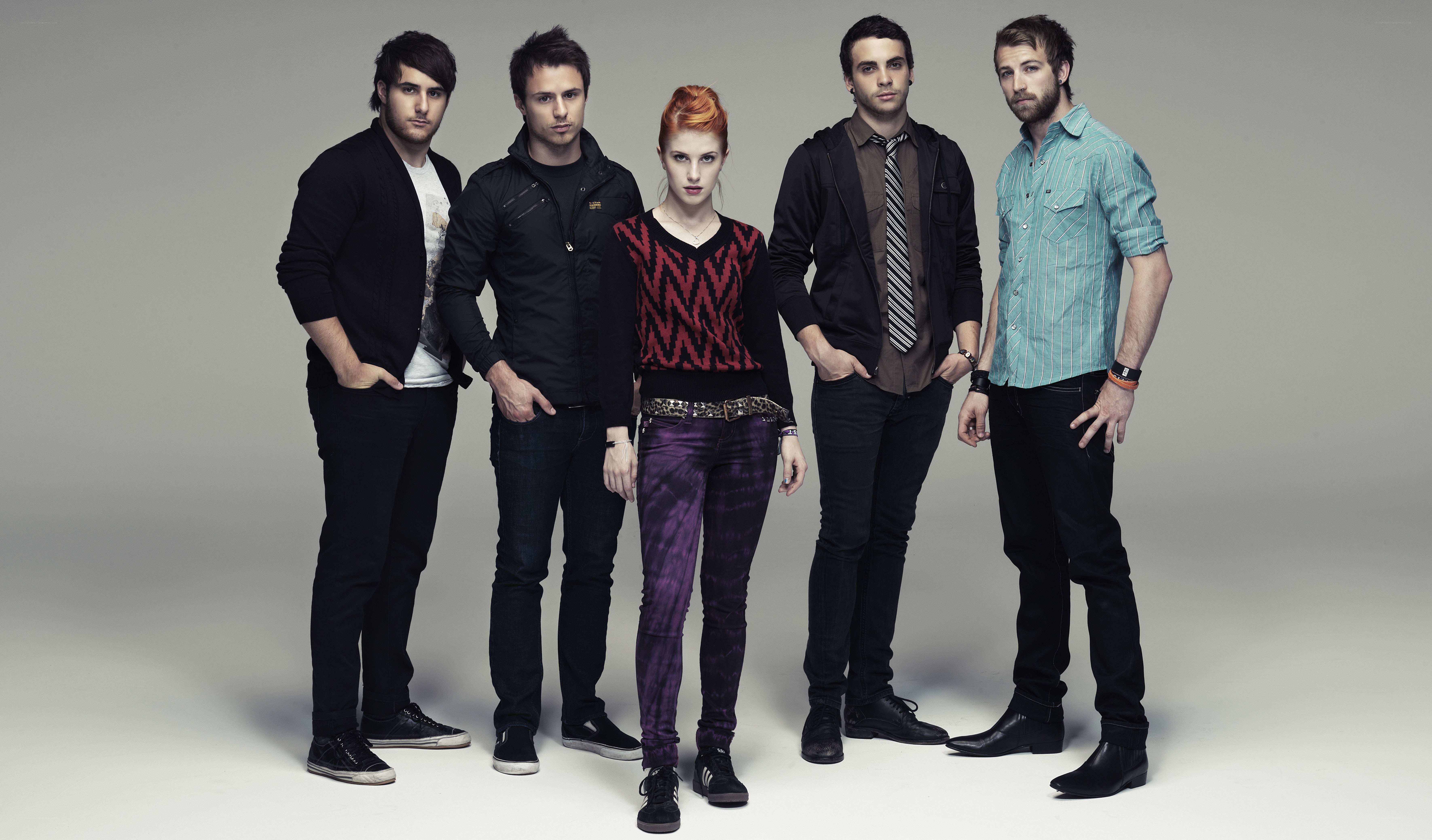 band with five members