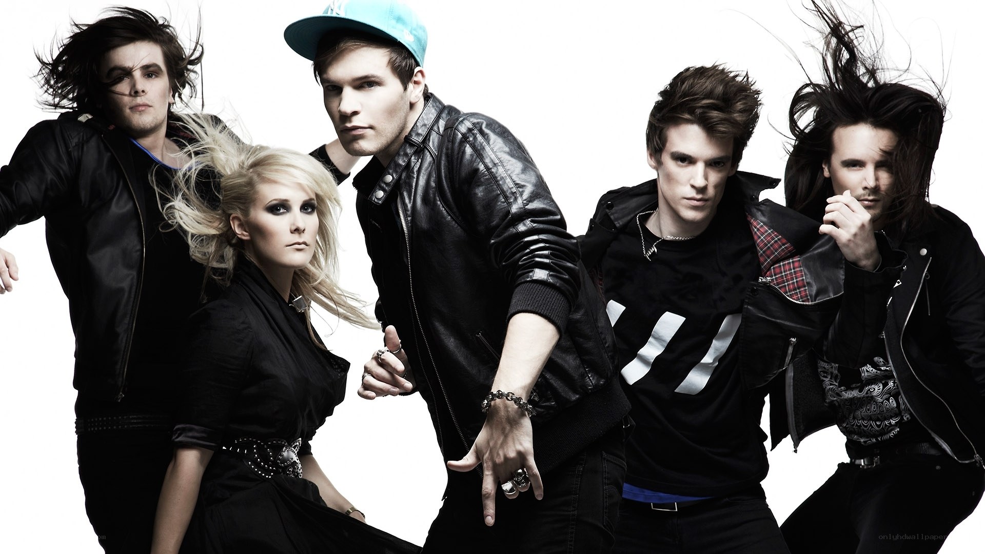 band with five members